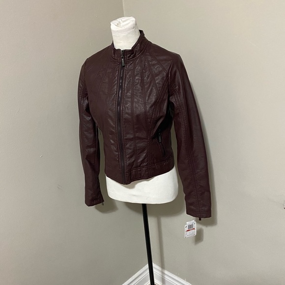 Brand new Jou Jou Faux-Leather Jacket - Picture 2 of 7